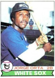 1979 Topps Baseball Cards      631     Jorge Orta